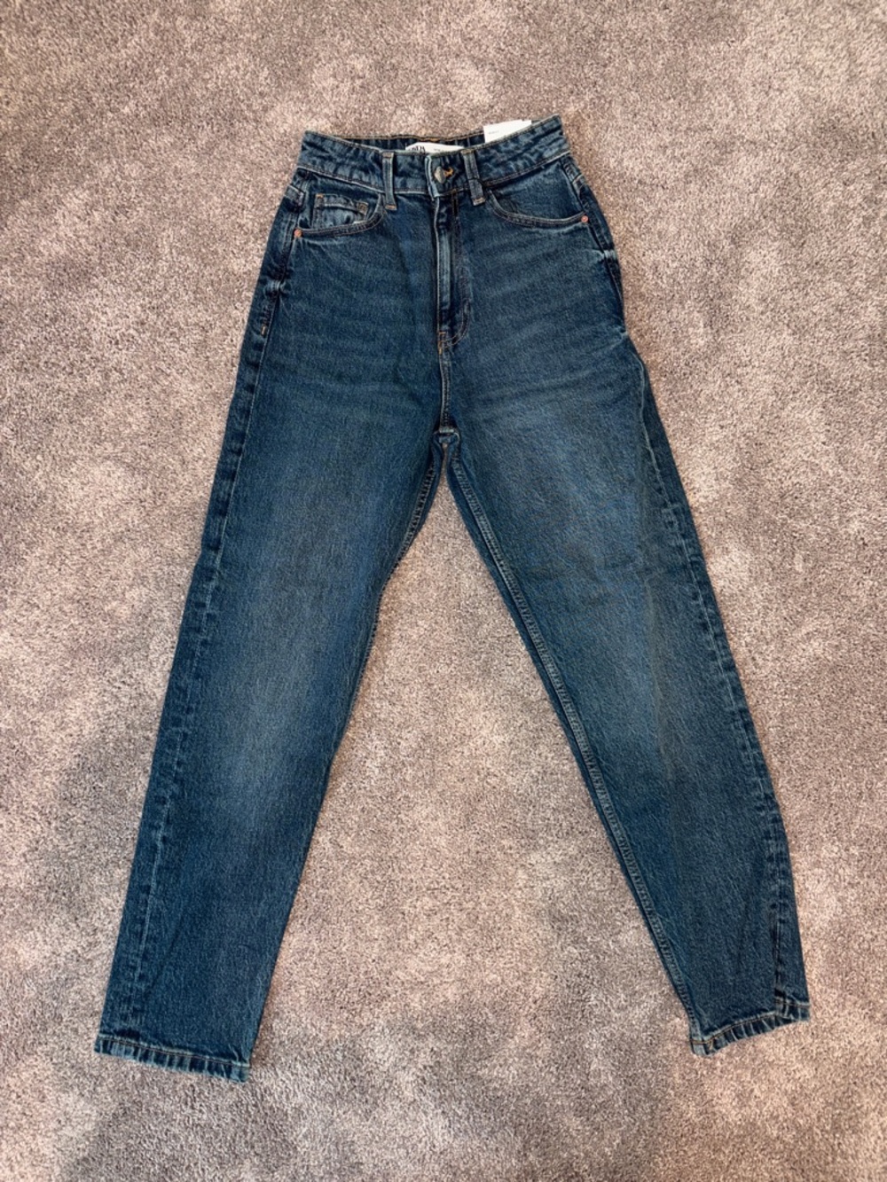 Zara Mom fit Dark Blue Women's Jeans size 0